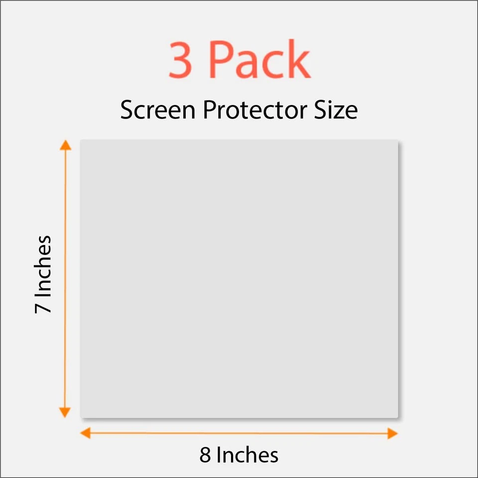 Universal Trimmable Screen Protector for All Scion Navigation (3-Pack), Anti-Gla - Image 3 of 4