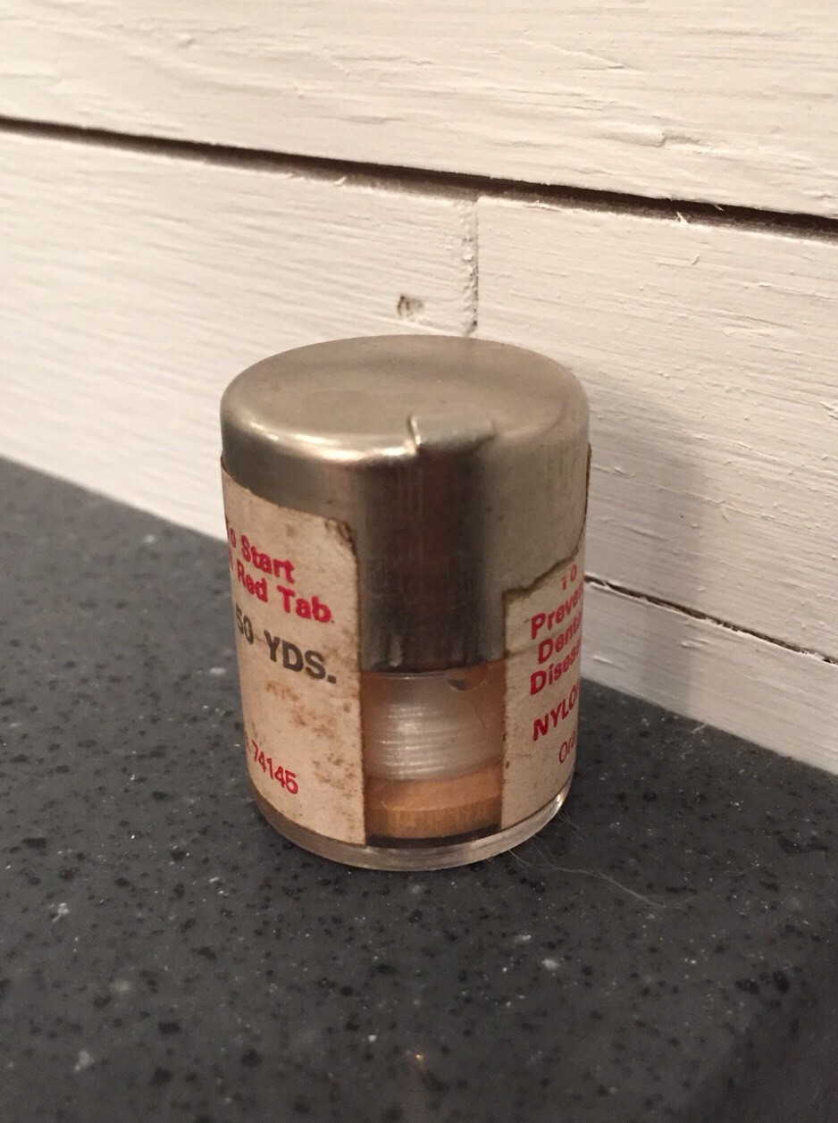 POH Vintage Dental Floss Unwaxed eBay