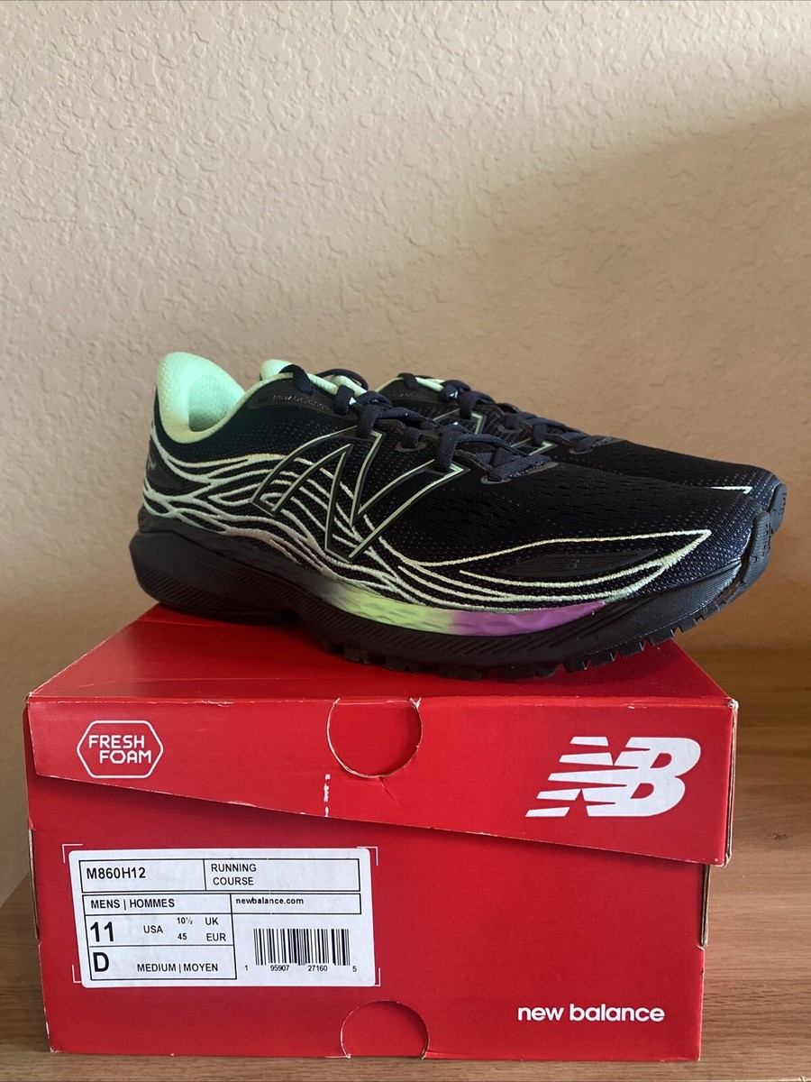 Size 11 New Balance Fresh Foam X 860v12 Black Green for sale