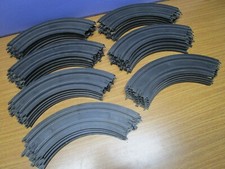 Tyco HO Slot Car Track, total of 34 curve  B-5831 peices