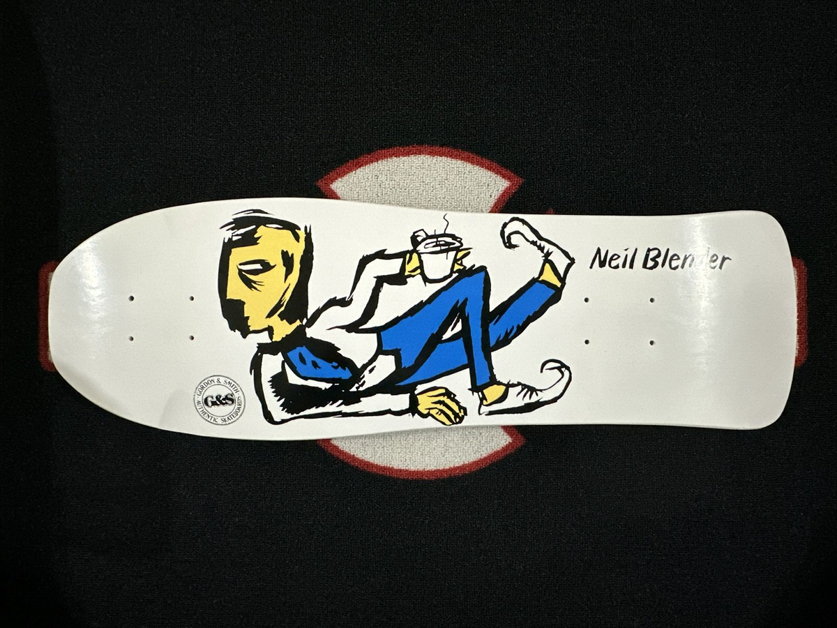Gordon & Smith Neil Blender COFFEE BREAK Numbered Skateboard Deck