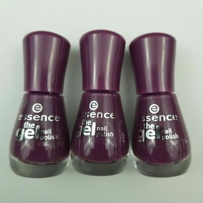 Essence The Gel Nail Polish- 3 Pack- Amazed By You Color- NEW!