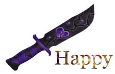BROKEN KNIFE💜🖤FAST DELIVERY!!!💜🖤MM2 MURDER MYSTERY 2💜🖤ROBLOX LEGENDARY