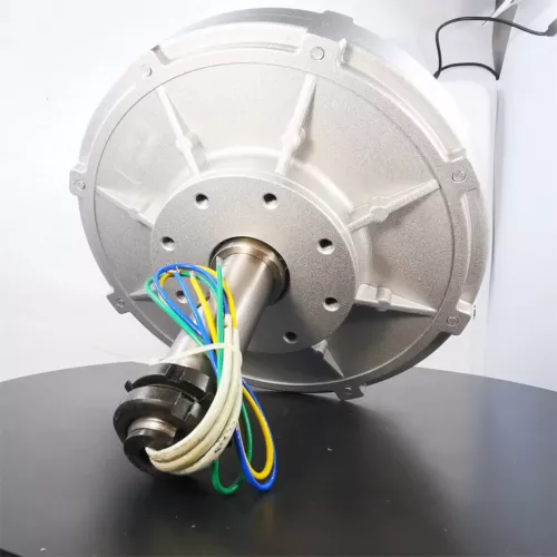 Generador de imán permanente sin núcleo 2000W 220V 3 fases DIY generador de viento vertical - Imagen 2 de 21