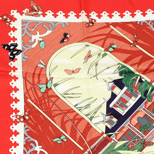 Hermes Scarf VARANGUES 90cm Silk Carre Foulard DIMITRI RYBALTCHENKO - Picture 6 of 8