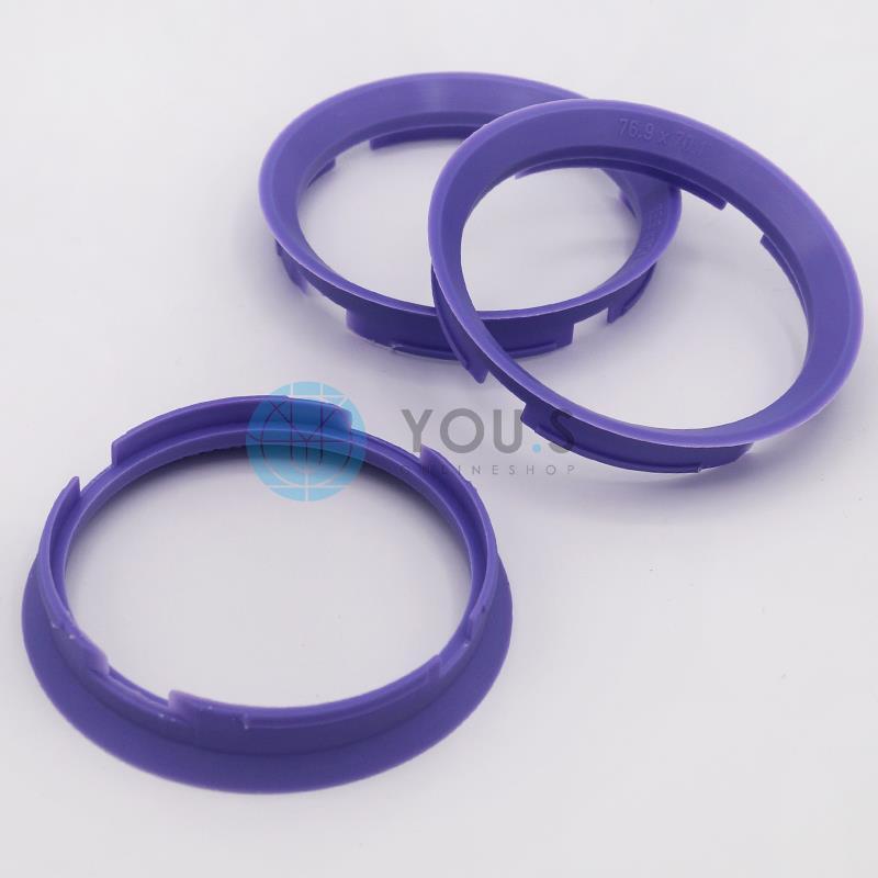 3 x ZENTRIERRINGE DISTANZRING ALUFELGEN Z29D 76,9 70,1 zB