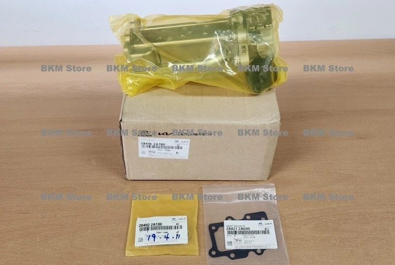 Genuine 284162A780 EGR Cooler + 2 Gaskets for Sonata, i40, Elantra, Optima, Soul - Image 3 of 4