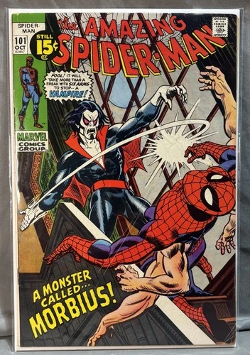 Amazing Spider-Man #101 1st Appearance of MORBIUS 1971 Key Six Arms Saga VG/FN