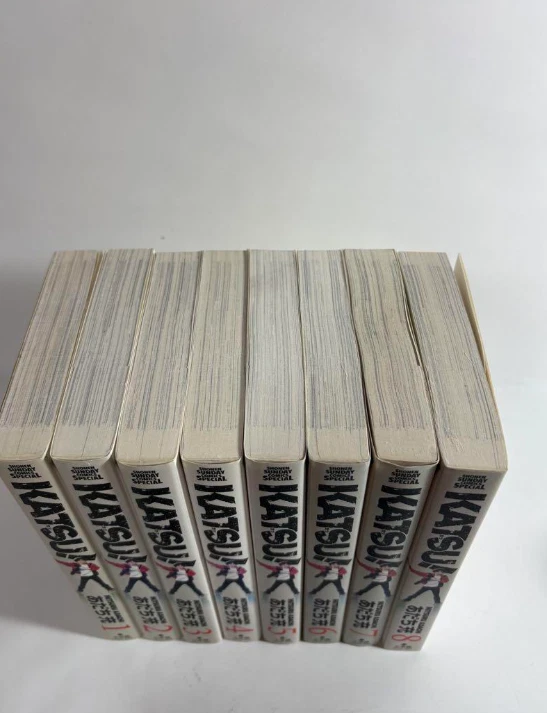 KATSU ! Version large Japanese Ver Complete Full Comics Manga Set Vol.1-8 - Photo 4/4