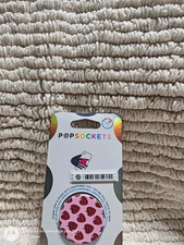 PopSockets PopGrip Premium Phone Grip & Stand - Strawberry
