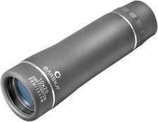 Barska 10x25 Trend Roof BK-7 Prism Rubber Armor Monocular, Grey AA10196