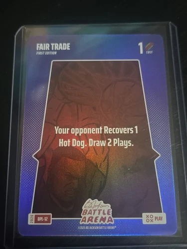 Bo Jackson's Battle Arena Fair Trade SSP BPL Foil