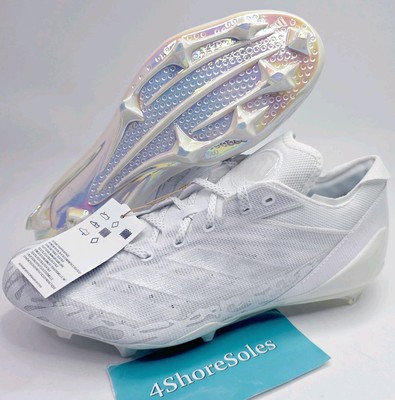 New‎ Mens Adidas Adizero Electric Speed Juice Pack White Cleat Sneakers Size 16 Adizero Electric Speed  main image 4
