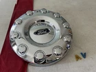 #AV 1) 17-26 Ford F450 F550 SD Front chrome Hub Cap OEM 4X2 2WD HC3C-1A096-MB
