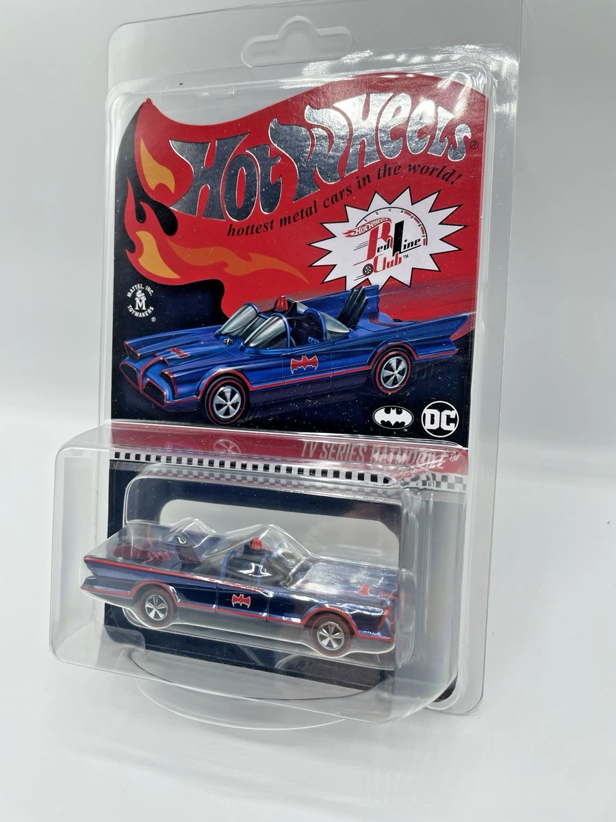 Batman Hot Wheels Red Line Club Diecast Cars, Trucks & Vans for