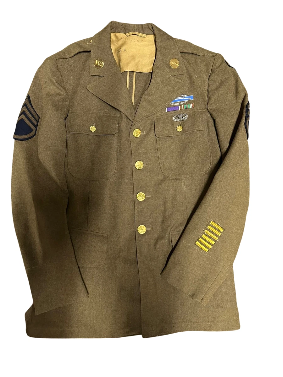 Airborne Jacket In Original Ww2 Collectible Us Uniforms for sale
