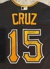 Oneil Cruz Signed Jersey Pirates Nike Size L MLB Debut 10-2-21 Insc Beckett COA