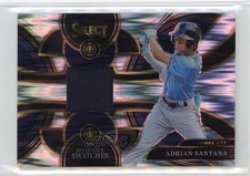 2024 Panini Select Selective Swatches Flash Prizm Adrian Santana #SS-AS b1g