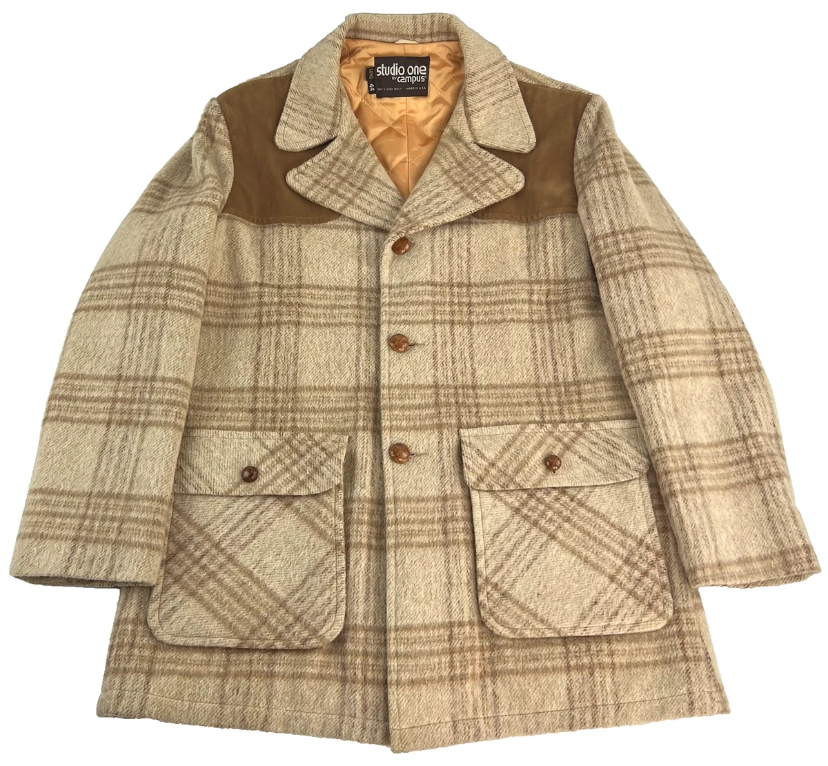 50〜60's CAMPUS OUTERWEAR Vintage 50s 60s Campus Outerwear Top Grain Steerhide Leather