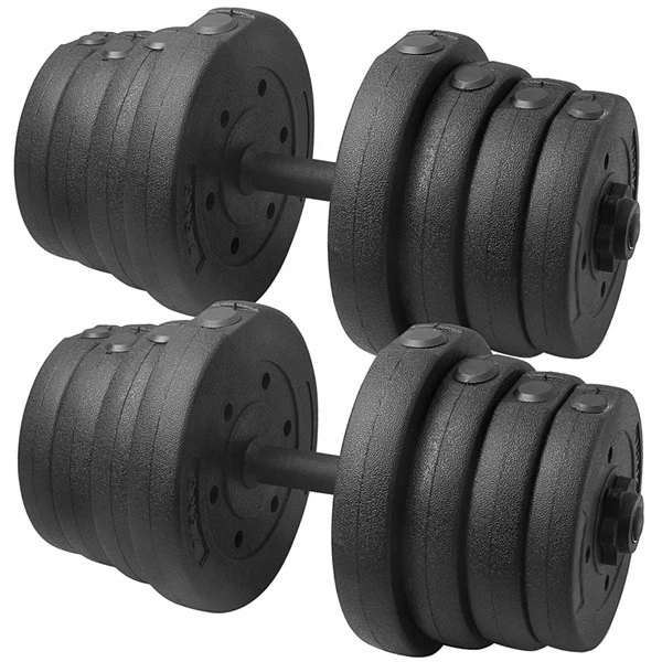 20KG Adjustable Dumbbells Pair of Hand Weight Set for Home Gym Fitness Training, photo 3 of 5