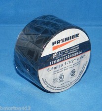 Premier Premium Grade Electrical Tape: 8.5 MIL X 1-1/2 in. x 44 ft. Black  NEW
