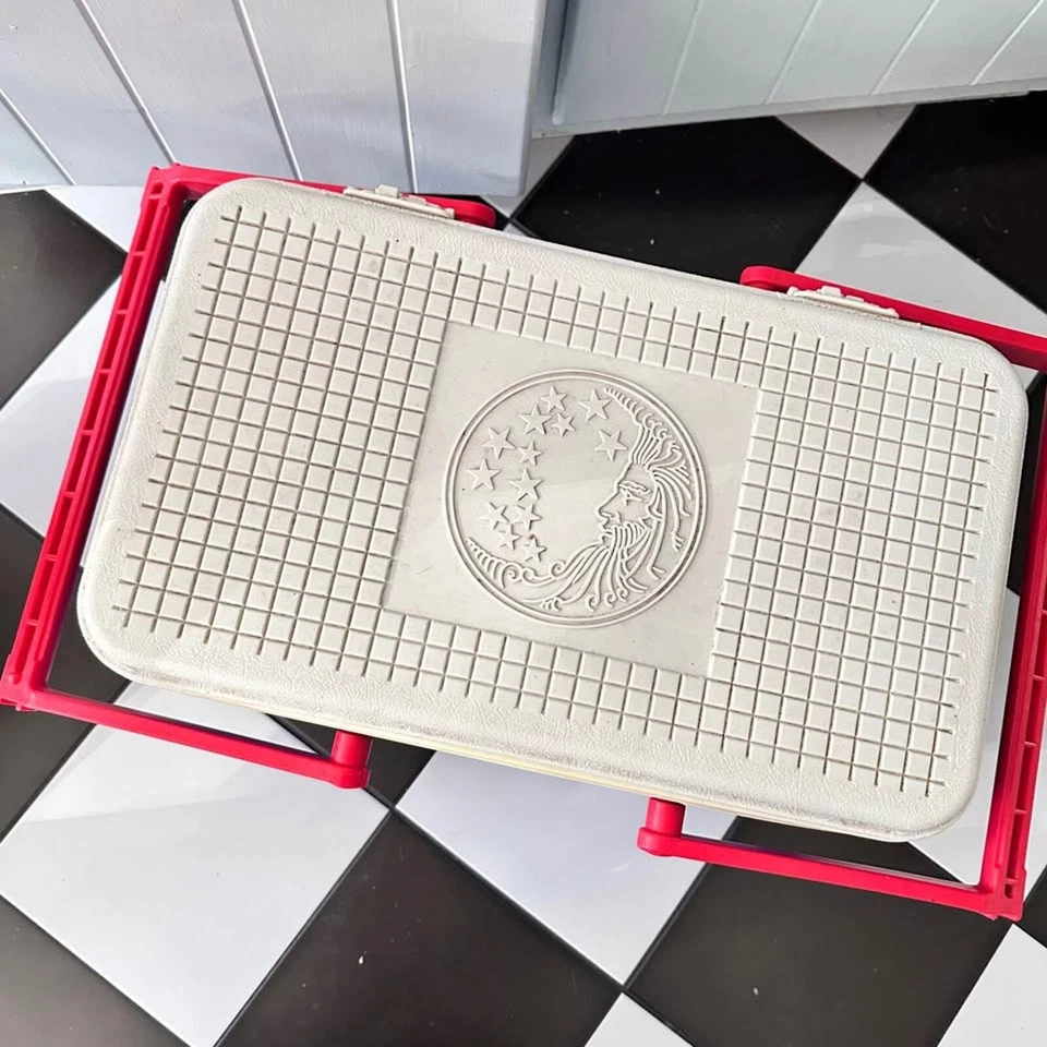 RARO 1990s Procter & Gamble P&G Sales Rep Igloo cesta de piquenique cooler 25qt - Imagem 3 de 4