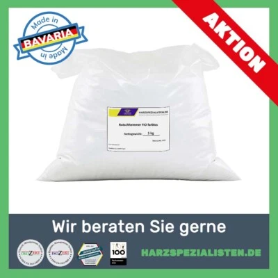 S. U K. HOCK GMBH Antirutsch Glasperlen - FIO Rutschhemmer für Bodenbeschichtung - 5 kg
