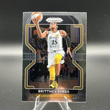 2022 Prizm WNBA Basketball Base #151 Brittney Sykes - Los Angeles Sparks Base