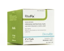 RiteFix Dressing Retention Tape, 4 Inch X 11 Yards, 68411 - Box of 1