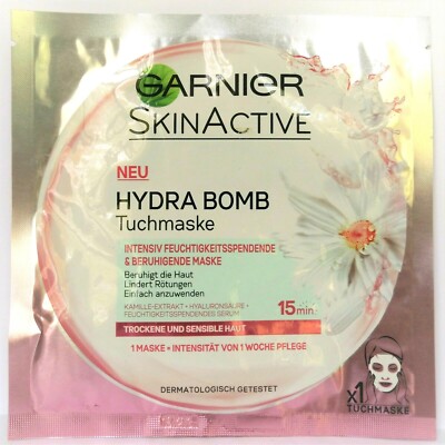 Garnier SkinActive Hydra Bomb Sheet Mask new