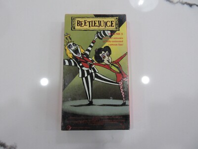 RARE Beetlejuice Animated Series Cartoons Volume 3 VHS Factory Sealed!