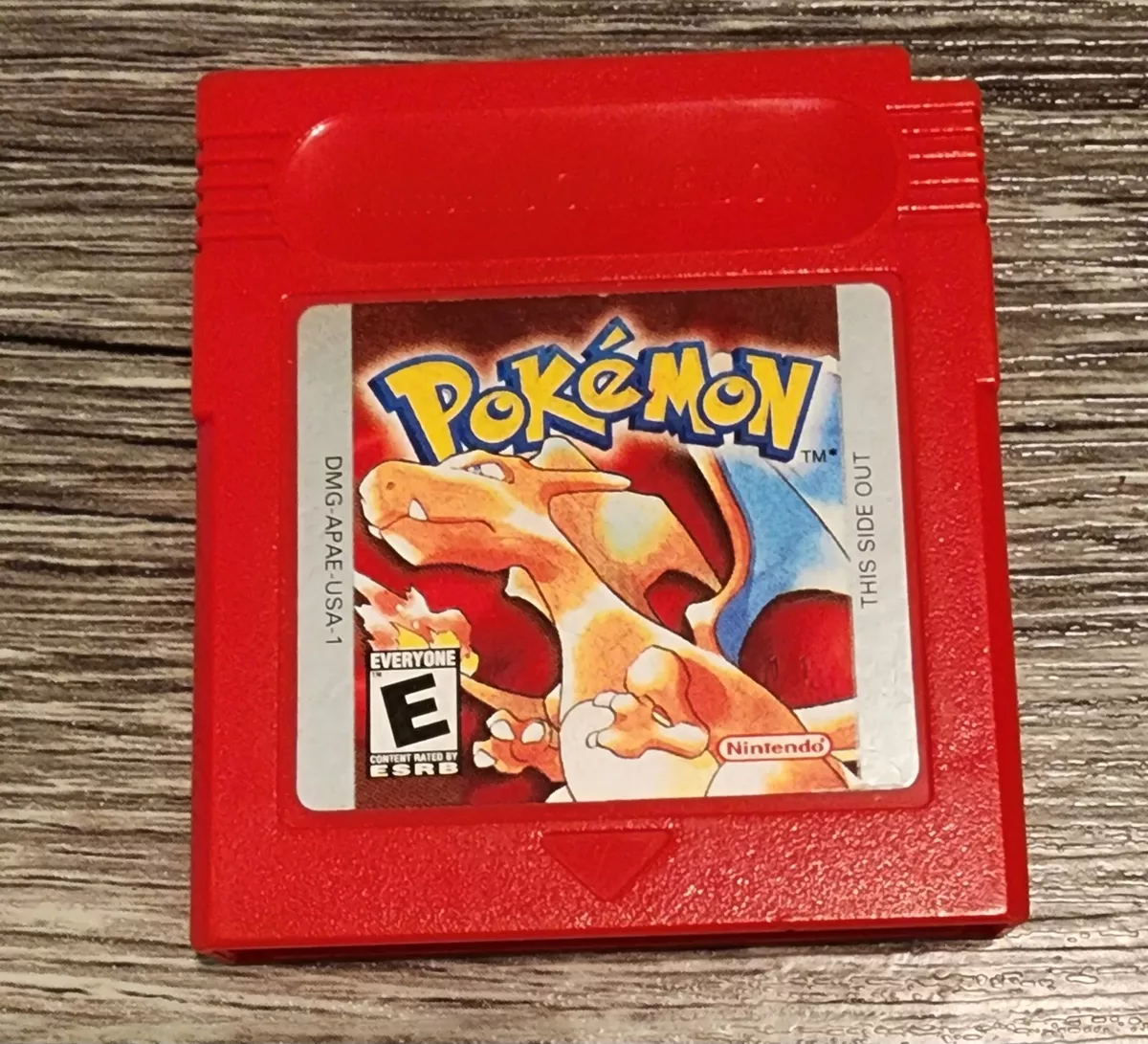 Pokemon Red Version Nintendo GameBoy Game Authentic