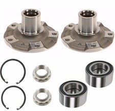 2 Front Wheel Hub Bearing Kits Fit Bmw 325xi 328xi 330xi 335xi Xdrive Nut Clip