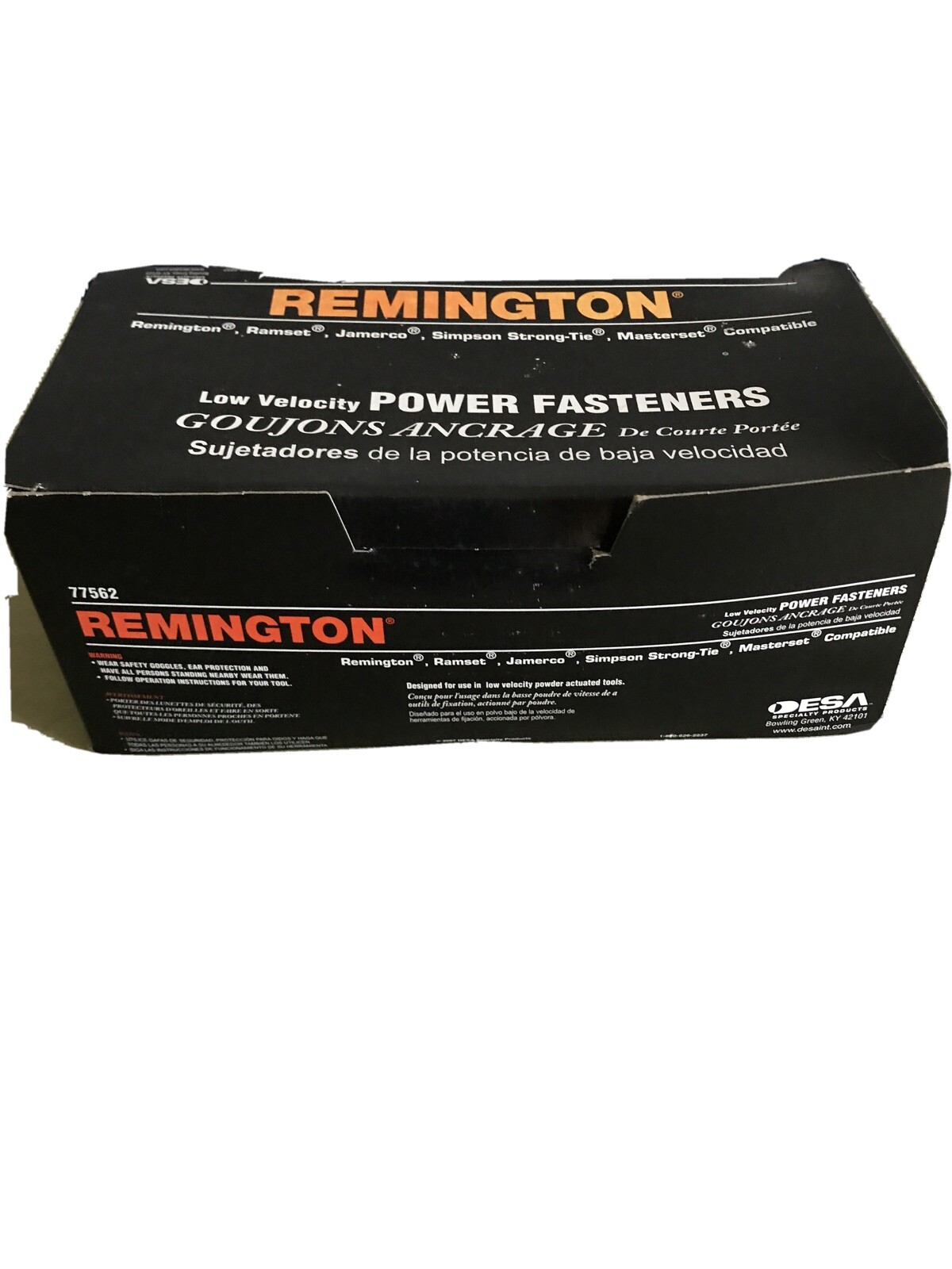Remington 21/2" Low Velocity Power Fasteners 100 Count, 77562 eBay
