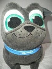 Authentic Disney Store Bingo Plush Puppy Dog Pals Grey Stuffed Animal 10"