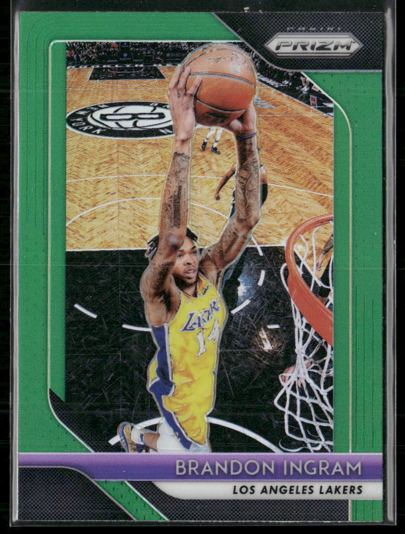Brandon Ingram 2018-19 Panini Prizm #26 Prizms Green