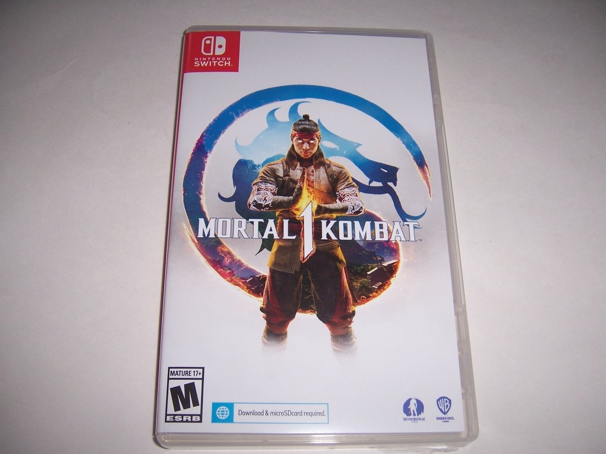 AUTHENTIC Replacement Case ONLY Box Nintendo Switch - Mortal