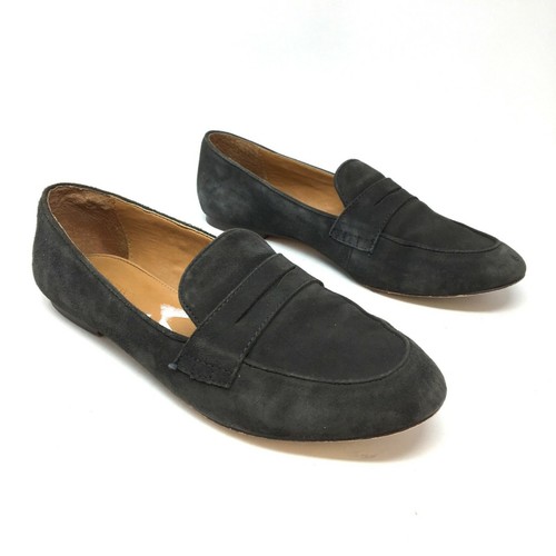 J Crew Womens Gray Charlie Suede Penny 