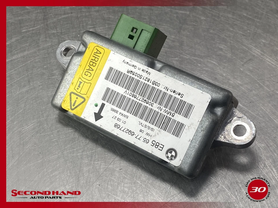 Unidad de módulo de sensor de seguridad del lado del conductor BMW Z4 2003-2006 OEM E85 Foto 2 de 4