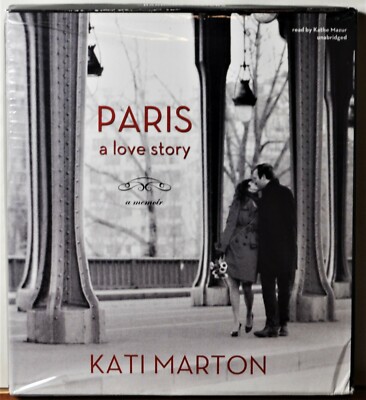 Audiobook 5-CD Paris A Love Story Kati Marton Journalism TV News Personalities