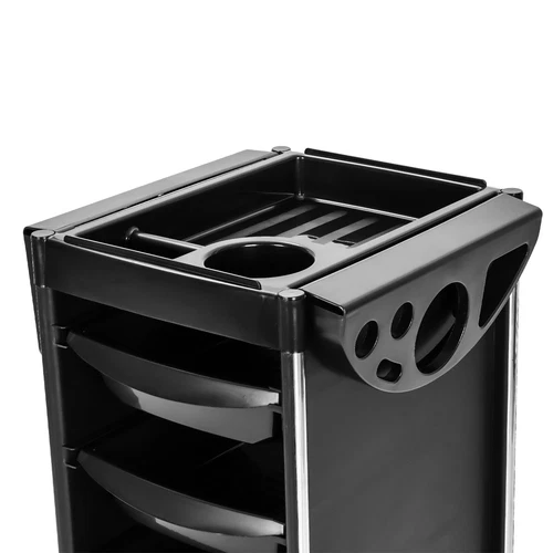 4 Drawer Salon Hairdresser Trolley Beauty Barber Storage Basket Rolling Cart UK - Picture 8 of 18