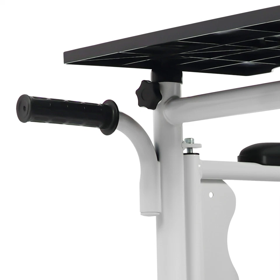 Silla de transferencia hidráulica elevadora de pacientes para el hogar, silla de enfermería de transferencia de 330,7 libras Foto 3 de 4