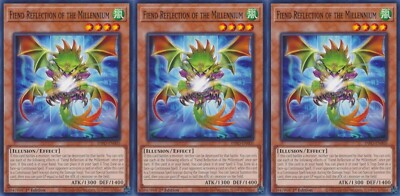 3x Fiend Reflection of the Millennium | INFO-EN005 | Common | 1st | NM | YuGiOh