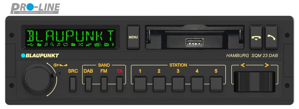 Blaupunkt Hamburg SQM 23 DAB MP3-Autoradio Bluetooth DAB USB iPod - Bild 2 von 4