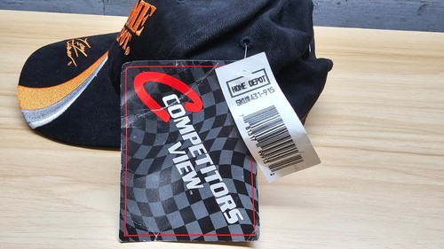 VINTAGE TONY STEWART HOME DEPOT #20 NASCAR MÜTZE - JGR - NEU MIT ETIKETT - Bild 5 von 6