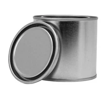 JCP USA Unlined Paint Can Sealable Storage Crafts Painting Solvents Adhesives