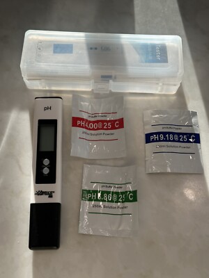 Divolight Water Tester PH Meter, Digital PH Meter 0.01 PH High Accuracy Water