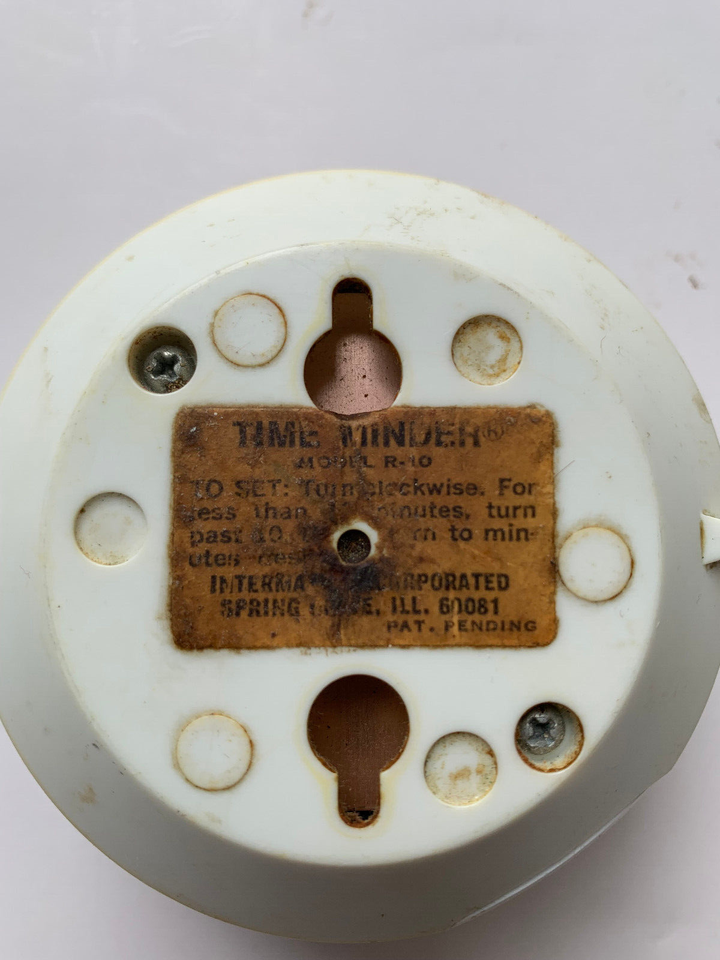 Vintage Intermatic Time Winder Model R10 International Inc Still works