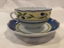 Wedgwood Tuscany Collection Cup and Saucer (2 pieces together)