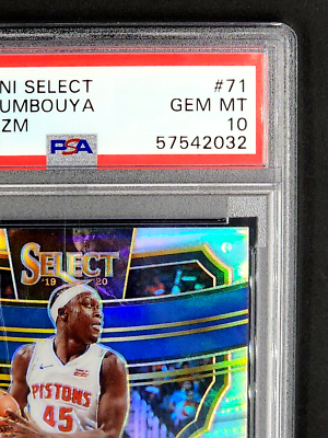 2019 Panini Select Silver Prizm Concourse #71 Sekou Doumbouya RC